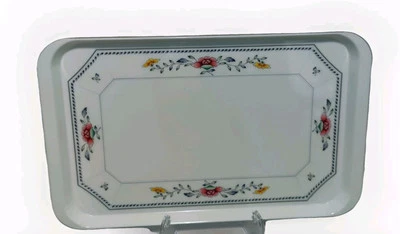 Bandeja de melamina de colección Villeroy Boch Nanking para servir floral interior exterior Italia Foto 1 de 4