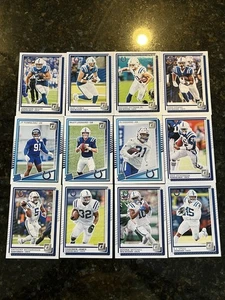 2025 Donruss NFL Team Set Indianapolis Colts- 12 Card Lot! - Picture 1 of 5
