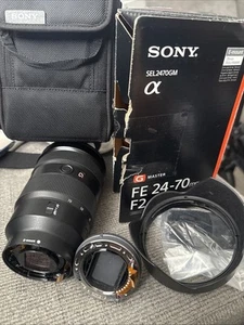 Sony G Master FE 24-70 mm F2.8 GM Full-Frame E-Mount Standard Zoom Lens For Part - Picture 1 of 24