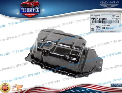 215102S001 ⭐OEM⭐ 2.5L Engine Oil Pan ⭐GENUINE⭐ Hyundai Sonata Kia Sorento 20-24 - Image 1 of 4