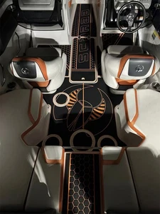 2018 SCARAB 195 Cockpit Swim platform bow 1/4"6mm EVA foam mat faux floor - Picture 1 of 24