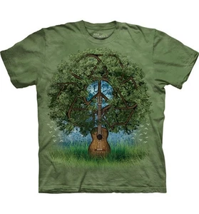 T-shirt adulto The Mountain "Guitar Tree" - Foto 1 di 14