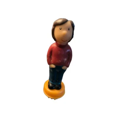 Bristle Blocks Toy, Vintage Figure by Battat  - Image 1 of 4