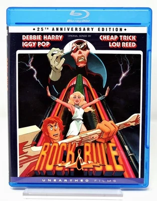 Rock and Rule 25th Anniversary Edition Edition (Blu-ray, 2010) Unearthed Films - Image 1 of 4