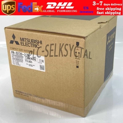 MITSUBISHI INVERTER FR-D720-2.2K FREQROL D-700 SERIES 3PH/200V FREQUENCY - Image 1 of 4