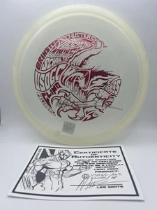USDGC 2017 Champions Circle Clear Roc Les White Autographed Artist Proof WithCOA - Picture 1 of 13