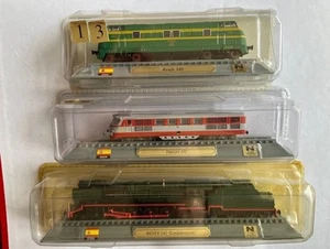 3 x Del Prado Locomotives of the World Renfe 340, 242, and Talco 352 - Picture 1 of 1