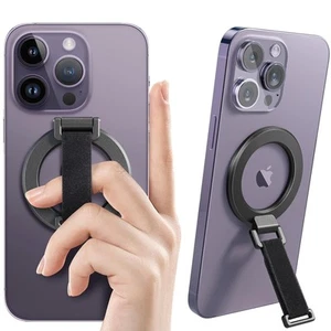 for MagSafe Phone Grip with Finger Strap, Removable Magnetic Ring Holder with... - Photo 1 sur 8