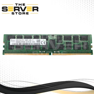 SK Hynix 32GB 2Rx4 PC4-2400T DDR4 2400MHz ECC LRDIMM RAM HMA84GL7AFR4N-UH TE AD - Picture 1 of 3