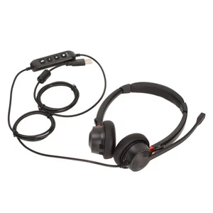 Büro-Headset Dual-Ear-Enc Aktive Geräuschunterdrückung Lautstärke Einstellb URS - Zdjęcie 1 z 22
