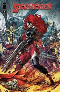 Funda de stand Spawn Scorched #1 imagen cómic primera impresión 2022 casi nuevo - Imagen 1 de 2