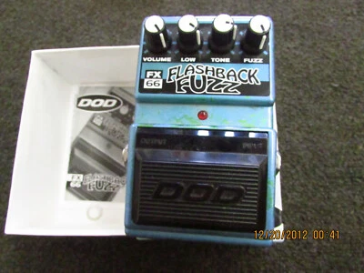 pedal efecto guitarra flashback fuzz 66 Foto 1 de 4