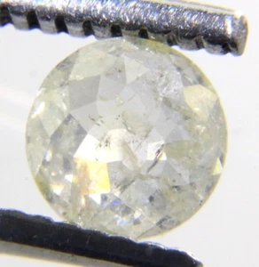 0,61 kt runde Form SI-I1 transparent weiß Rosenschliff Diamant 5,58-5,56 x 2,30 mm - Bild 1 von 12