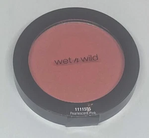 Wet n Wild Color Icon Face Blush, Pearlescent Pink 1111555, 0.21 oz Vegan - Picture 1 of 2