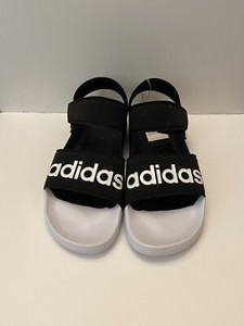 adidas Black Slippers for Men for sale 