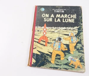 BD Tintin On a marché sur la lune Hergé édition B31 de 1962 - Imagen 1 de 11