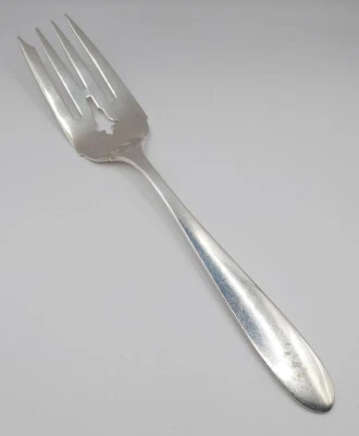 Tenedor de carne fría de plata esterlina Pilgrim by Manchester - 8" Foto 1 de 4