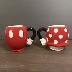 Juego de 2 tazas a lunares ZAK Designs Disney Minnie Mickey Mouse Disney 100 - Imagen 1 de 7