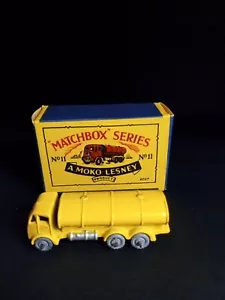 Matchbox #11A Road Tanker 1955 In Crisp Original B1 Box VN/MINT - Picture 1 of 19