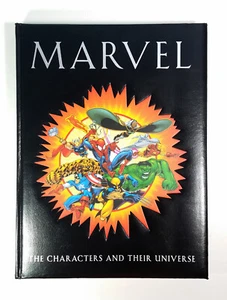 MARVEL The Characters and Their Universe Vol. 1 Leather Bound HC (2001) New - Picture 1 of 5