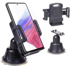 Support Téléphone Voiture Ventouse Pare-Brise Voiture Universal Support - Photo 1 sur 8