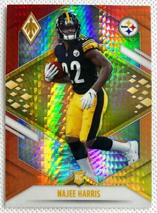 2021 Panini Phoenix Najee Harris Rookie Fire Burst Card RC #111 NFL Steelers - Picture 1 of 2