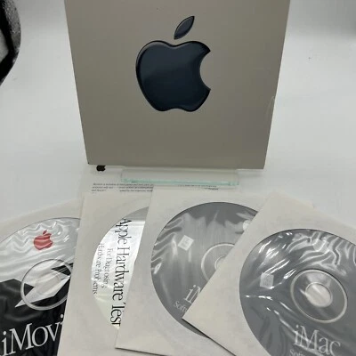 NEW Original Apple iMac DV Macintosh Mac 9.0.4 Software Restore Disc Bundle 7829 - Image 1 of 4