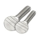 M5 M6 Ping Pong Paddle/Racket Thumb Screws Hand Grip Knob Bolt, A2 304 Stainless