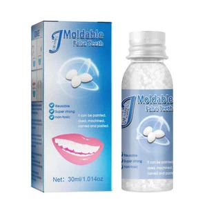 Temporary Tooth Repair Beads for Missing Broken Teeth, Dental Tooth Filling - Picture 1 of 12