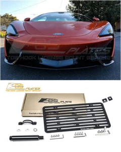 For 16-Up McLaren 570S EOS Plate Full Sized Tow Hook License Mount Bracket - Picture 1 of 12