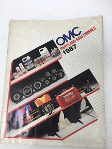 1987 Evinrude Johnson OMC Color Parts and Accessories Catalog - Picture 1 of 5
