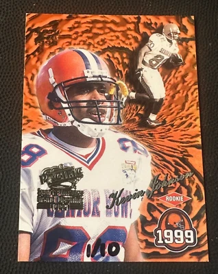 Kevin Johnson 1999 Pacific Aurora Rookie imágenes deportivas Grand #38 serie #d 1/10 Foto 1 de 3