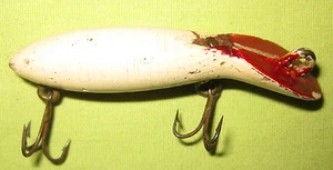 Vintage Fliegenrutenköder aus Holz von Rush Tango - Bild 1 von 8