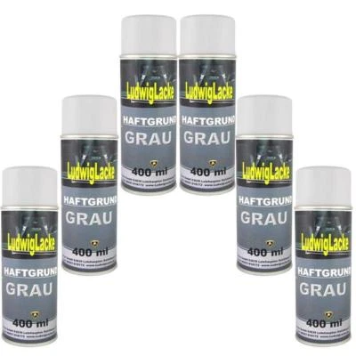 3 in 1 Haftgrund Grau 6 x 400ml Rostschutz Füller Filler - Bild 1 von 4