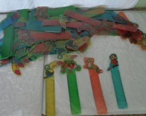 (170) Piece Lot of Kid's - Plastic - Animal Rulers - Classroom Prizes - School - Picture 1 of 2