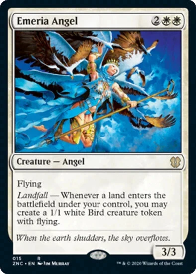 MTG: Magic The Gathering: Zendikar: Emeria Angel - Near Mint - Image 1 of 1
