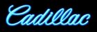 Cadillac Automobiles NEUF panneau métallique 6x18" livraison gratuite - pas de panneau néon