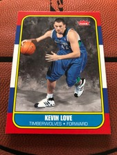 2008-09 NBA Fleer - Kevin Love - 1986-87 ROOKIE Variation Card - #86R167