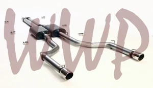 Dual 3" Stainless CatBack Exhaust System 05-10 Chrysler 300 C 300C 6.1L V8 SRT8  - Picture 1 of 3
