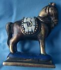 Brass Small Home Table Decor Horse Animal Statue With Semi Precious Stone India