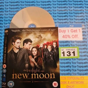 The twilight new moon Blu-Ray disc and artwork only. Save £s. - Picture 1 of 1