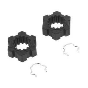 Bujes de rueda hexagonales y clips Traxxas X Maxx 7756 X-Maxx (2) - Imagen 1 de 1