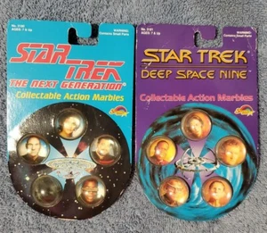 Star Trek Next Generation TNG & Deep Space Nine DS9 Marbles Set - Picture 1 of 3