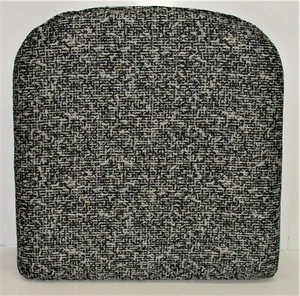 Outdura® Outdoor Patio Seat Pad ~ Textured Static Coal ~ 16 x 17 x 2 NEW - Picture 1 of 3