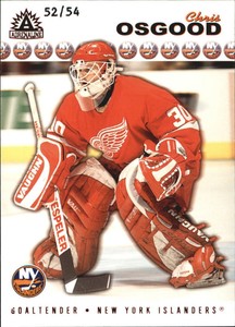 2001-02 Pacific Adrenaline Red #121 Chris Osgood /54