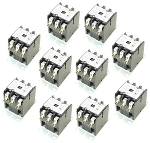 AIR CONDITIONING DEFINITE PURPOSE Contactor 40A 3P 120V Coil YC-CN-PBC403-2 - Picture 1 of 7