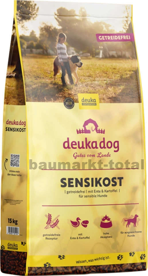 deuka dog Sensikost 15kg Hundefutter Sensifutter Trockenfutter Hunde Vollnahrung - Bild 1 von 1