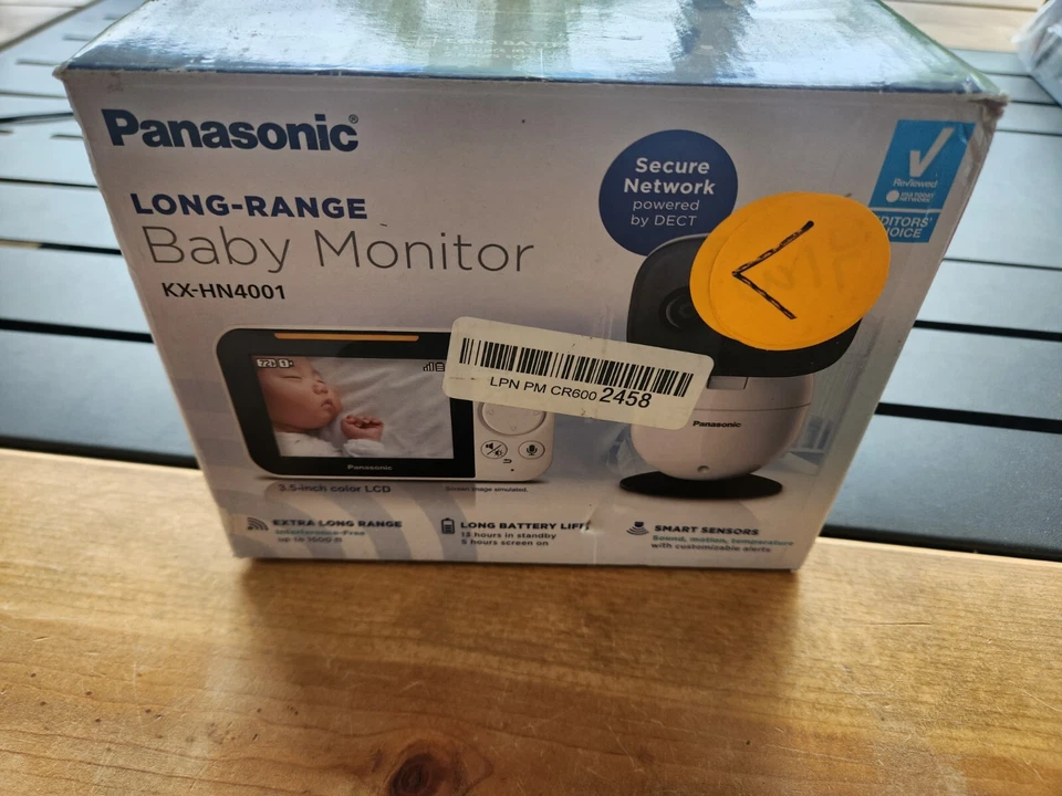 Panasonic KX-HN3001W Video Baby Monitor -Black/White
