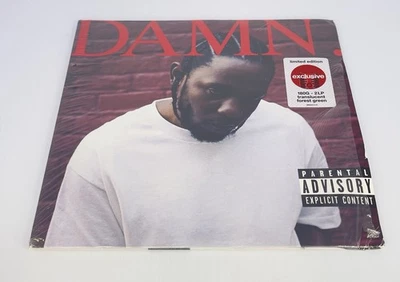 Damn - Kendrick Lamar  - Forest Green Translucent Vinyl - Cover Wear *Pics - Image 1 of 4