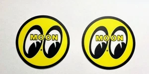 2-PACK MOONEYES  HOT ROD RAT FINK BIKER  MOTORCYCLES TOOLS GUNS STICKERS - Bild 1 von 1